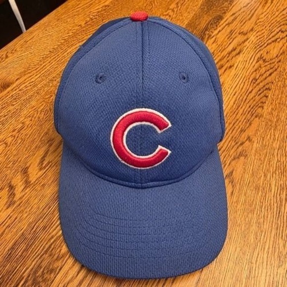 Oc Sports Other - Chicago Cubs MLB OC Sports Youth Baseball Cap Blue Red Adjustable Hat